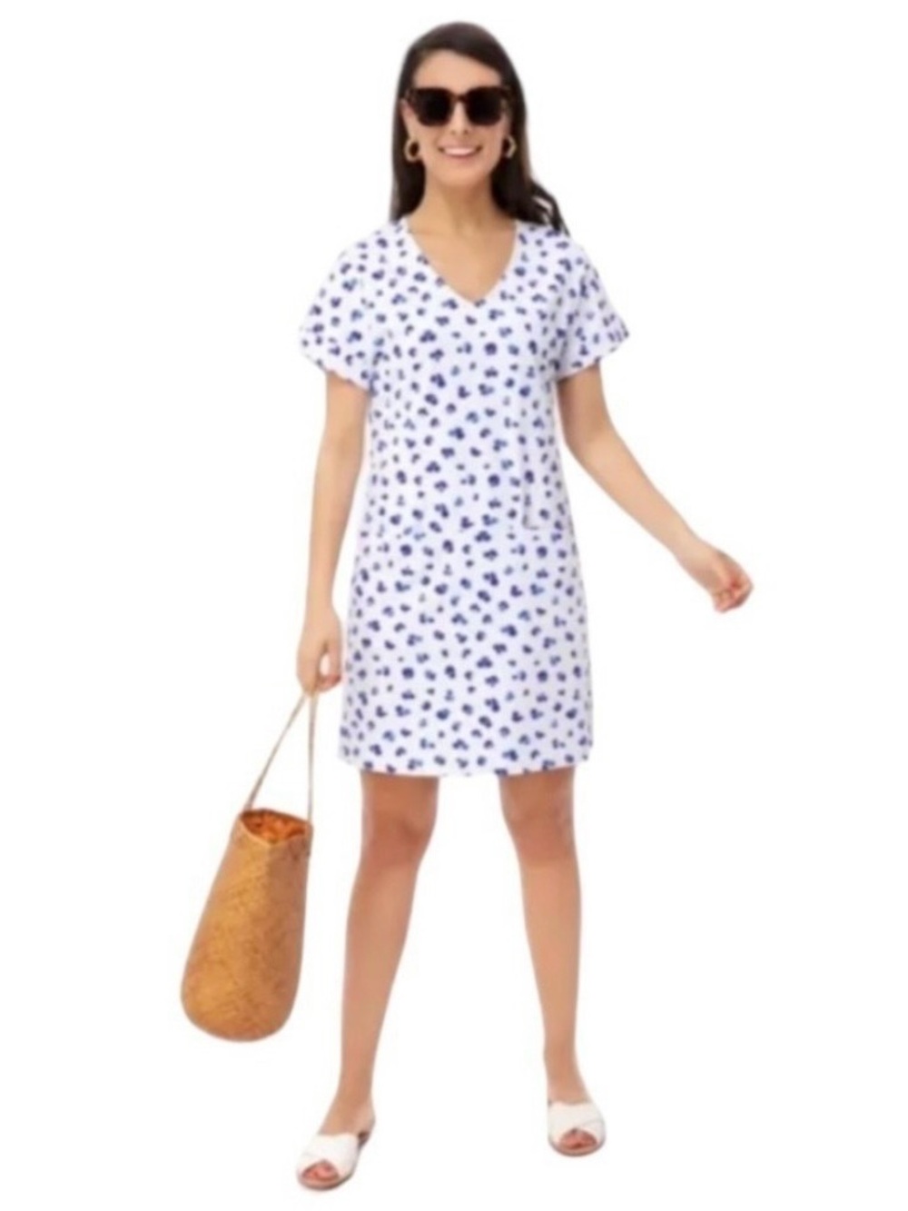 Persifor Vista Wildside Bamsie Dress Women’s Front Pocket Shift Dress size XS